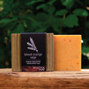Moisturizing Organic Shea Butter Bar Soap | Naturally Nourishes Skin with Coconut Oil & Olive Oil | Handcrafted in USA (Blood Orange Sage, 1 Bar) Hemlock Park