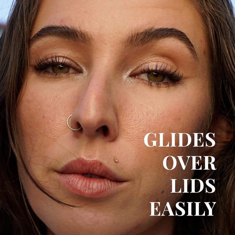 Paul & Joe Sparkling Eye Shadow, Iridescent Eye Glitter with a Buildable Pop of Color, Smooth & Hydrating Gel-Base Eye Makeup with a Dewy Effect, Maroon-Tinged Brown, 04 Candied Chestnut, 0.21 oz Infinity Warehouse