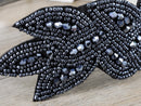 Alilang 1920s Blue Beaded Leaf Flapper Headband Alilang