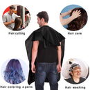 NOOA Waterproof Barber Cape - Professional Salon Cape for Men, Unisex Black Hair Cutting Cape with Adjustable Neck Size, 41.5 x 58 inches Hairdresser Cape for Hair Treatment - Cutting/Coloring/Perming NOOA