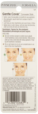 Physicians Formula Gentle Cover Concealer Stick, Light Physicians Formula