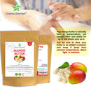 100% Pure Mango Butter - Can Substitute Shea Butter in Soap and Lotion Recipes - Moisturizing, Scent-free, Hexane-free - by Cosmic Element (8 Oz) Cosmic Element