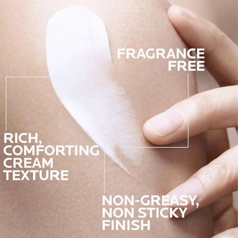 La Roche-Posay Lipikar AP+ Triple Repair Moisturizing Cream | Face & Body Lotion For Dry Skin | Shea Butter & Niacinamide Moisturizer | Gentle Face & Body Cream For Dry, Rough & Sensitive Skin Infinity Warehouse