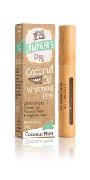 Dr. Ginger's Coconut Oil Tooth Whitening Pen, 0.35 oz, 1 Count - Coconut Mint Flavor Doctor Ginger's