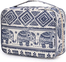 Hanging Travel Toiletry Bag Cosmetic Make up Organizer for Women and Girls Waterproof (Elephant) Narwey Store