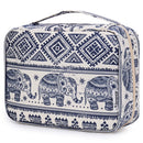 Hanging Travel Toiletry Bag Cosmetic Make up Organizer for Women and Girls Waterproof (Elephant) Narwey