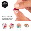 Sensationail Peel Off Formula Gel Nail Polish Base Coat Refill, Clear, 0.25 Fl Oz Sensationail