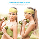 Headbands for Women, Boho Style Yoga Elastic Wide Hair Band 8 Pack (Style-1 (8-Pack)) ZUOSIVNAT