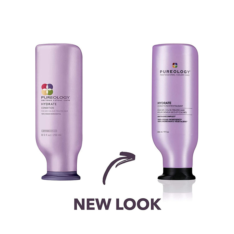 Pureology Hydrate Moisturizing Conditioner | For Medium to Thick Dry, Color Treated Hair | Sulfate-Free | Vegan | martinandmark.com