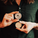 Smoky Cedar & Campfire Solid Cologne Balm - The Badlands Scent, by Outlaw - 1 oz wax Men's or Women's Scent Outlaw Soaps