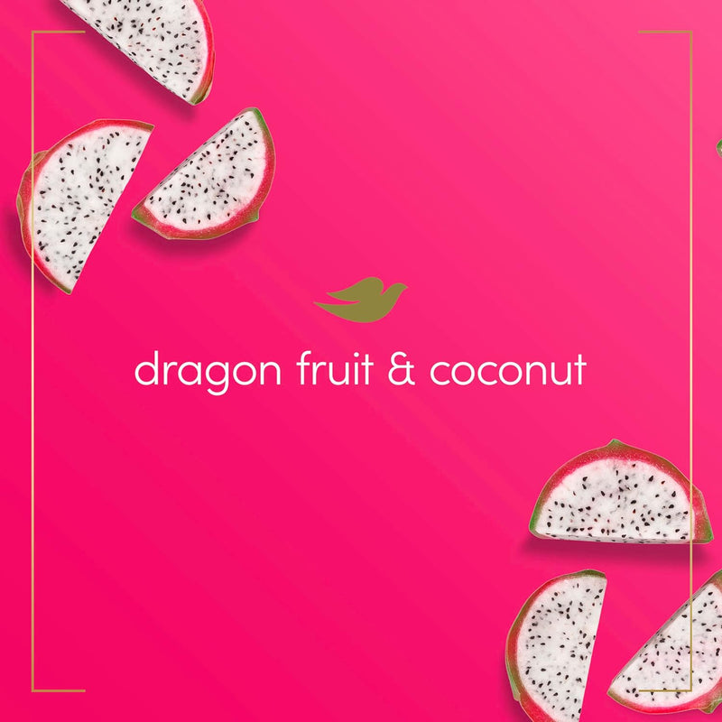 Dove Advanced Care Hand Wash 4 Count for Effectively Washing Away Dirt & Germs, Dragonfruit & Coconut with 10-Layer Nourishment Infinity Warehouse