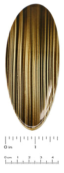 Parcelona French Oval Grey Beige Celluloid Acetate Automatic Hair Clip Barrette Parcelona