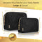 Cosmetic & Toiletry Bag, Zippered Makeup Pouch for Women & Girls, Travel Cute Organizer Suitable for Purse, Versatile Bag with Multiple Compartments for Makeup, Toiletries, Pencils, Accessories BOACAY Store