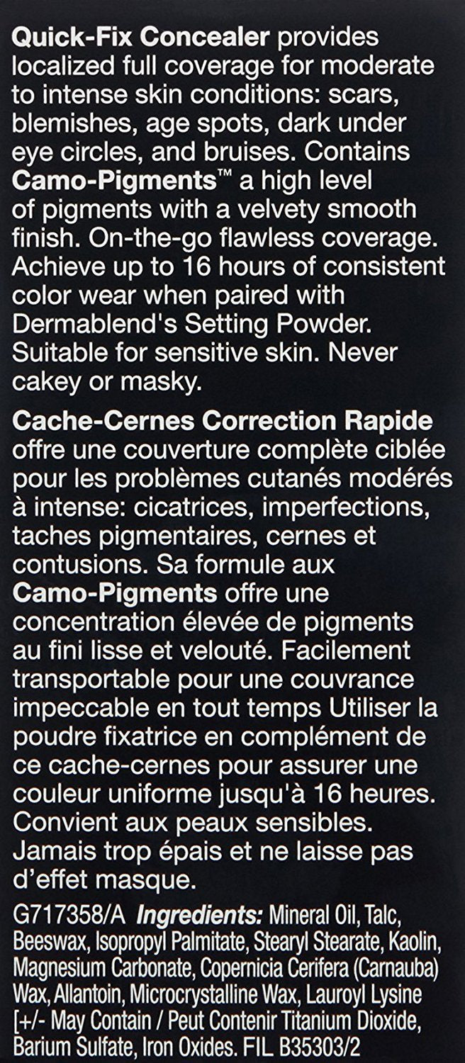 10C Natural: For fair skin with cool undertones Dermablend