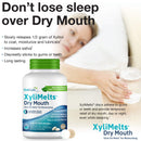 OraCoat XyliMelts Dry Mouth Relief Oral Adhering Discs, Slightly Sweet with Xylitol, For Dry Mouth, Stimulates Saliva, Non-Acidic, Day and Night Use, Time Release for up to 8 Hours, 100 Count Oracoat