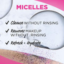 Garnier SkinActive Micellar Cleansing Water with Rose Water and Glycerin, All-in-1 Hydrating, For Normal to Dry Skin, 13.5 Fl Oz Garnier SkinCare