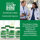 Health Thru Nutrition Ubiquinol 300mg 120 Softgels as Kaneka QH Reduced CoQ-10 | Stabilized - 3rd Party Tested | Enhanced Bioavailability | Cardiovascular & Mitochondria Function Support | Non-GMO Infinity Warehouse