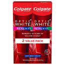 Colgate Optic White Renewal Teeth Whitening Toothpaste with Fluoride, 3% Hydrogen Peroxide, High Impact White - 3 ounce (2 Pack) Colgate Store