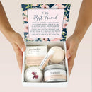 Best Friend Gift Box Set - Heartfelt Card & Spa Gift Box for Birthday, Holiday & More Dear Ava Store