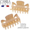 Camila Paris CP3047 French Hair Clip for Women, 1.5 inch Set of 2 Beige Girls Hair Claw Clips Jaw Fashion Durable Styling Hair Accessories for Women, Strong Hold No Slip Grip, Made in France Camila