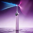 RANVOO AirJet X5 [Next-Gen Jet-Flow | Maximum Clean Power] Sonic Electric Toothbrush, 100% Plaque Removal, Whitening & Gum Care, 60-Day Battery Life, Rechargeable with 3 Pro Brush Heads, Pale Violet Infinity Warehouse