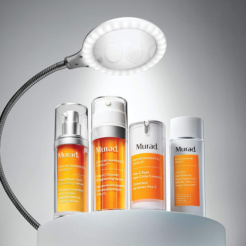 Murad Environmental Shield Rapid Dark Spot Correcting Serum – Daily Dark Spot Serum for Pigment/Skin Lightening - Brightening, Soothing Facial Serum – Dark Spot Corrector, 1.0 Fl Oz martinandmark.com