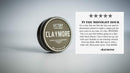 Claymore Men’s Hair Clay by Victory Barber & Brand | Men’s Hair Products Made in the USA | Strong Hold Clay with a Matte Clay Finish | Clay Pomade Matte Clay Hair Product for the Rough and the Ready Victory Barber & Brand