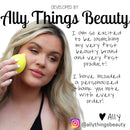 Thirsty Lemon Makeup Sponge by Ally Things Beauty | Yellow Lemon Shaped Makeup Blender for Liquid Foundation, Cream or Powder Blending - Cosmetic Applicator - Cute & Latex-Free Daily Beauty Sponge Ally Things Beauty