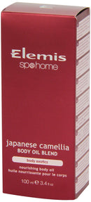 ELEMIS Japanese Camellia Body Oil Blend | Luxuriously Lightweight Body Oil Nourishes, Conditions, and Softens Pregnant and Postpartum Skin | 100 mL ELEMIS