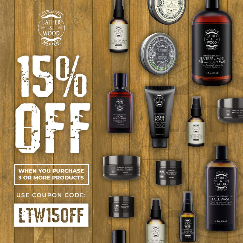 Caffeine Restoring Eye Cream For Men Lather & Wood Shaving Co