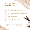 Dove Vanilla Body Scrub Exfoliates and Deeply Nourishes for Smooth, Radiant Skin 15oz Infinity Warehouse