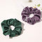 Scrunchies Hair Ties Silk Scrunchie for Girls Women Cute Hairties For Thick Curl Fine Hair No Crease Hair Accessories Soft Ropes Ponytail Holder No Hurt Your Hair (Burgundy Purple Pink Green) Ivyu Store