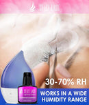 STACY LASH Lightning Speed Eyelash Extension Glue 10ml/0.34 fl.oz / 0.3 Sec Dry/Retention – 6-8 Weeks/Extra Strong Black Adhesive/Lash Tech Supplies Infinity Warehouse