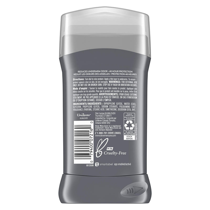 Dove Men+Care Deodorant Stick Moisturizing Deodorant For 48-Hour Protection Clean Comfort Aluminum Free Deodorant For Men 3oz 2 Count DOVE MEN + CARE Store
