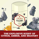 Old Spice Antiperspirant & Deodorant for Men, Invisible Solid, Volcano With Charcoal Scent, Inspired by Natural Elements, 2.6 Oz (Pack of 3) Old Spice