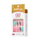 Kiss Gold Finger Gel Glam 24 Nails (GF97) KISS