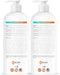 Salicylic Acid Body Wash - Skin Non-drying, Gentle Exfoliates Rough and Bumpy Skin, Body Acne Wash, BHA & AHA - Unscented Exfoliating Body Wash, Made in USA - (16 fl oz x 2) Infinity Warehouse