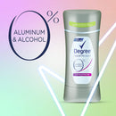 Degree 0% Aluminum Free Deodorant 48H Odor Protection Calming Lavender Deodorant for Women 2.6 oz, 4 count DEGREE
