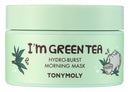 TONYMOLY I'm Green Tea Hydro Burst Morning Mask, 1 Count TONYMOLY