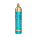 OGX Revitalize + Argan Shine Extra Strength Multi-Benefit Heat Protection Hairspray with Argan Oil & Silk Proteins, Tame Frizz & Non-Greasy Shine, Morocco, 8 Ounce OGX