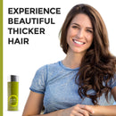 Hair Fibers for Thinning Hair - Volumizing Hair Fillers Are an Undetectable Instant & Safe Root Cover Up - Natural Keratin Protein Adds Texture to Sparse Hair - 18g / 0.63oz (Black) Perfect Hair