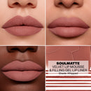 MORPHE Soulmatte Lip Duo - Lip Liner (0.007 oz) & Matte Lipstick (0.13 fl oz) with Vitamin E & Nourishing Oils for Bold, Long-Wear Color & Definition - Whipped Infinity Warehouse