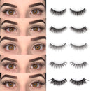 LASHVIEW Fake Eyelashes,False Eyelashes,Wispy lashes,Synthetic Fiber Material,Faux Mink Lashes,Fluffy Volume Lashes,3D Layered Effect(CDTZ-HX-10) LASHVIEW