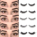LASHVIEW Fake Eyelashes,False Eyelashes,Wispy lashes,Synthetic Fiber Material,Faux Mink Lashes,Fluffy Volume Lashes,3D Layered Effect(CDTZ-HX-10) LASHVIEW