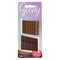 Goody Ouchless Hair Bobby Pins - 50 Count, Assorted Brunette Colors - Slideproof and Lock-In Place - Suitable for All Hair Types - Pain-Free Hair Accessories for Women and Girls - All Day Comfort GOODY
