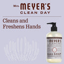 MRS. MEYER'S CLEAN DAY Hand Soap, Made with Essential Oils, Biodegradable Formula, Lavender, 12.5 fl. oz - Pack of 3 Infinity Warehouse