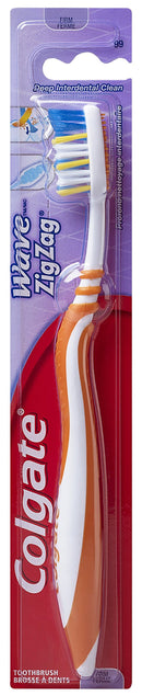 Colgate Zig Zag Deep Clean Toothbrush, Firm (Colors may vary) - (6 Pack) Colgate