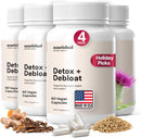 Nourished Detox + Debloat – Daily Digestive Support for Women, 60 Capsules Infinity Warehouse