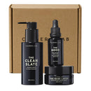 Caldera + Lab Men’s Skincare Set – The Regimen Rich: Cleanser, Moisturizer & Night Serum | Hydrating, Firming & Smoothing | Niacinamide, Clean, All Skin Types Infinity Warehouse