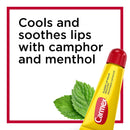 Carmex Medicated Lip Balm Tubes, Lip Moisturizer for Dry, Chapped Lips, 0.35 OZ - 3 Count Carmex